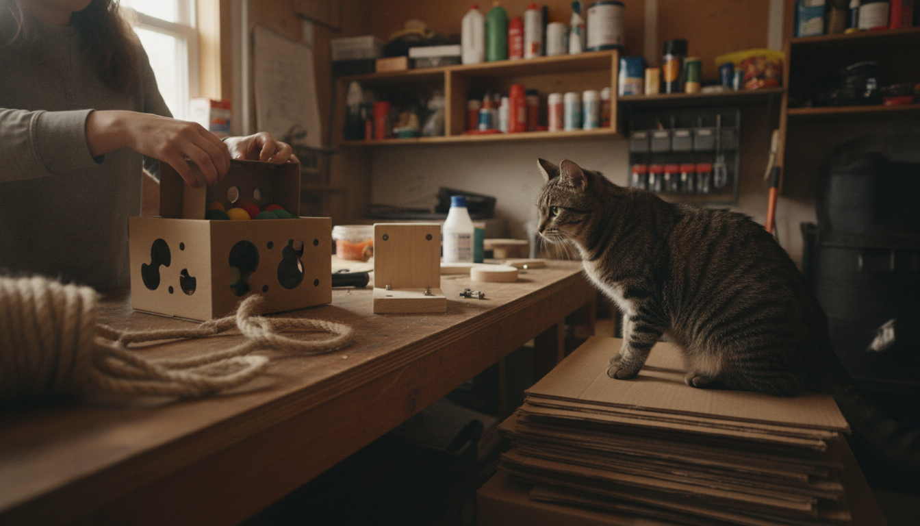Cat Enrichment Ideas: Play, Puzzles & Vertical Space