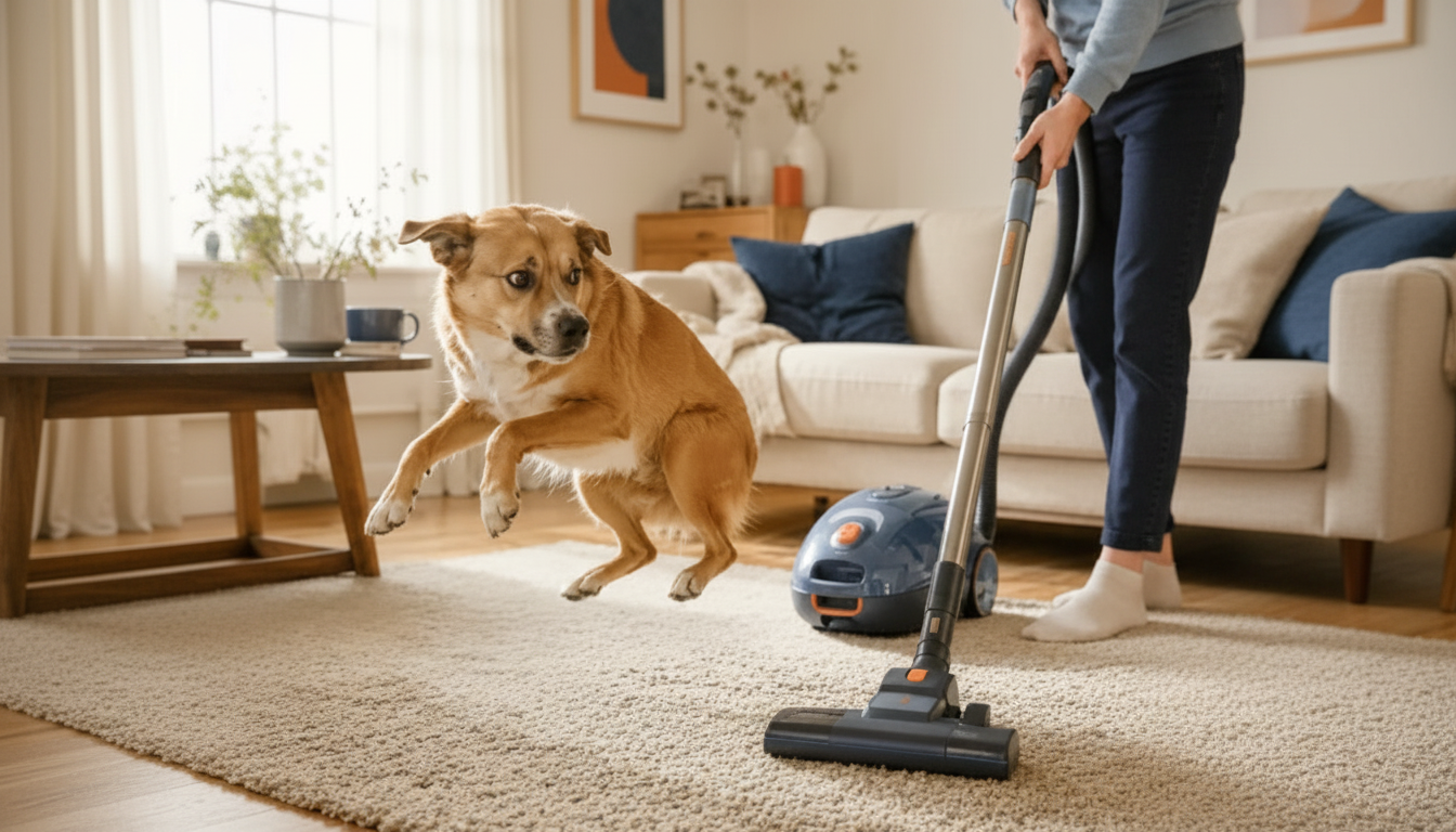 Vacuum Desensitization: Ideal Session Length for Pets